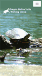 Mobile Screenshot of oregonturtles.com